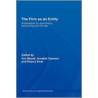 The Firm as an Entity by Yuri Biondi