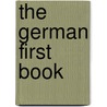 The German First Book door Morris Miehnaur
