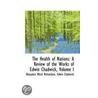 The Health Of Nations door Sir Edwin Chadwick