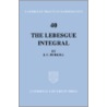 The Lebesgue Integral by J.C. Burkill