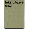 Tekstuitgave Suwi by Unknown