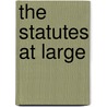 The Statutes At Large door Anonymous Anonymous
