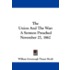The Union and the War