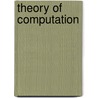 Theory Of Computation door James Hein