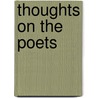 Thoughts On The Poets door Henry T. 1813-1871 Tuckerman