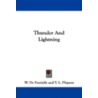 Thunder and Lightning door W. De Fonvielle