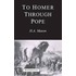 To Homer Through Pope
