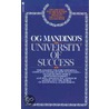 University Of Success door Og Mandino