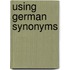 Using German Synonyms