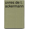 Uvres de L. Ackermann by Louise Ackermann