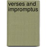 Verses and Impromptus door Thomas Webb Dyke
