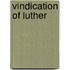 Vindication Of Luther