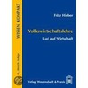 Volkswirtschaftslehre by Fritz Hieber