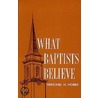 What Baptists Believe door Herschel Hobbs