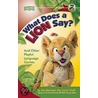 What Does a Lion Say? by Between the Lions Staff