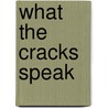 What The Cracks Speak by Steven Helmicki