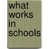 What Works in Schools