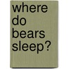 Where Do Bears Sleep? door Preschool