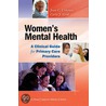 Women's Mental Health door Ph.D. Groh Carla F.