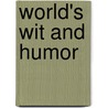 World's Wit and Humor door Onbekend