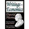 Writings on Economics by Hume David Hume