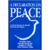 A Declaration on Peace door Eugene F. Roop
