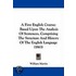 A First English Course