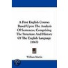 A First English Course door William Martin