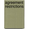 Agreement Restrictions door Onbekend