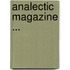 Analectic Magazine ...