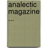 Analectic Magazine ... door Washington Washington Irving