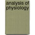 Analysis Of Physiology