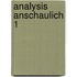 Analysis anschaulich 1