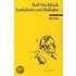 Anekdoten und Balladen