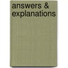Answers & Explanations door Peter Tanguay