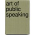 Art of Public Speaking