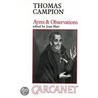 Ayres And Observations door Thomas Campion