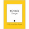 Baconian Essays (1922) by George Greenwood