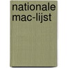 Nationale MAC-lijst by Unknown