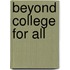 Beyond College For All