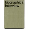 Biographical Interview door Onbekend