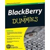 Blackberry For Dummies door Robert Kao