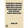 British Mezzo-Sopranos door Books Llc