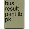 Bus Result P-int Tb Pk by Mark Bartram