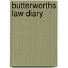 Butterworths Law Diary door Onbekend