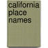 California Place Names