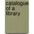 Catalogue Of A Library