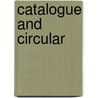 Catalogue and Circular door Cape G. Missouri. State