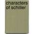 Characters of Schiller