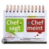 Chef sagt - Chef meint door Rita Hohn